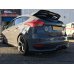 Накладка сплиттер на задний бампер на Ford Focus III ST рестайл